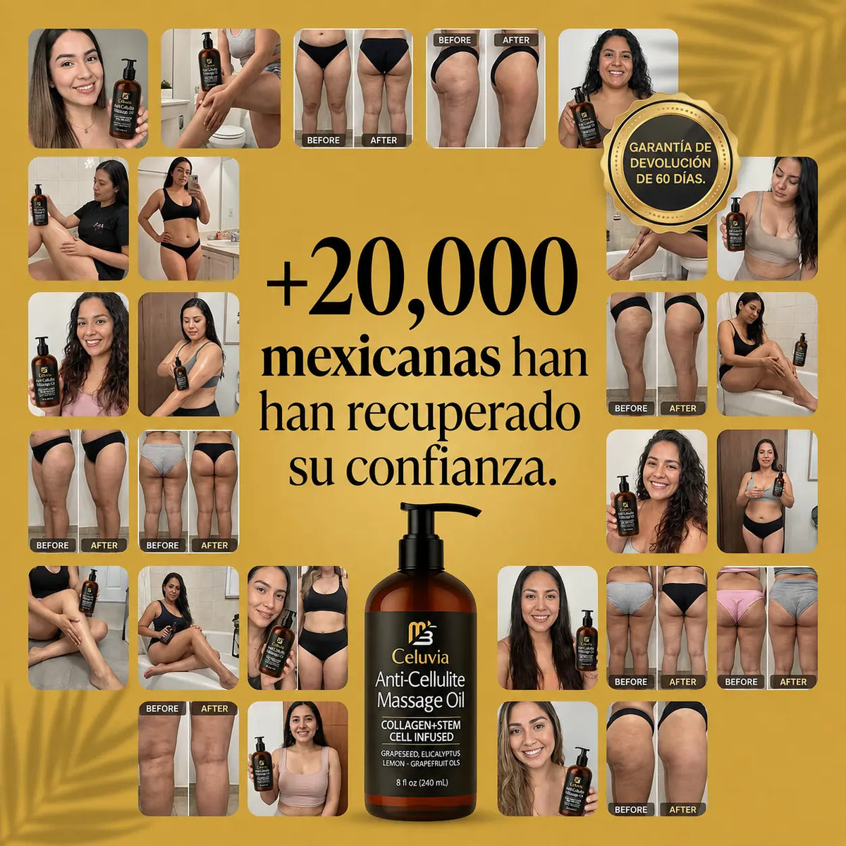Aceite Anticelulitis Reafirmante Celuvia™