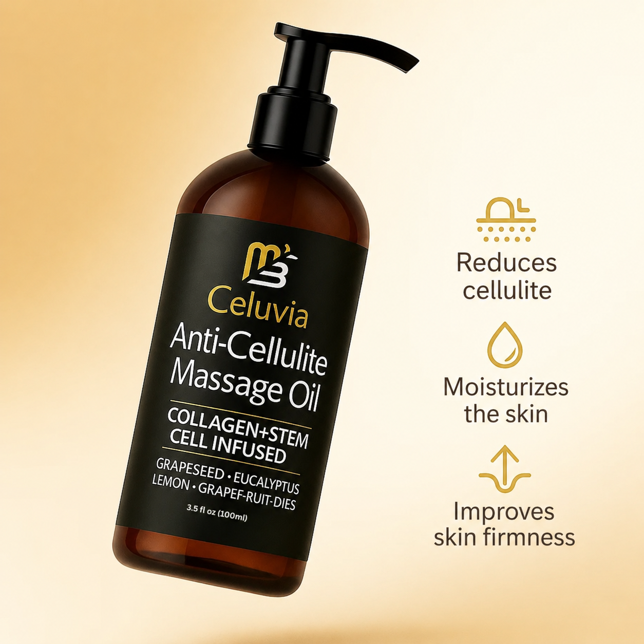 Anti Cellulite Massage Oil Celuvia®