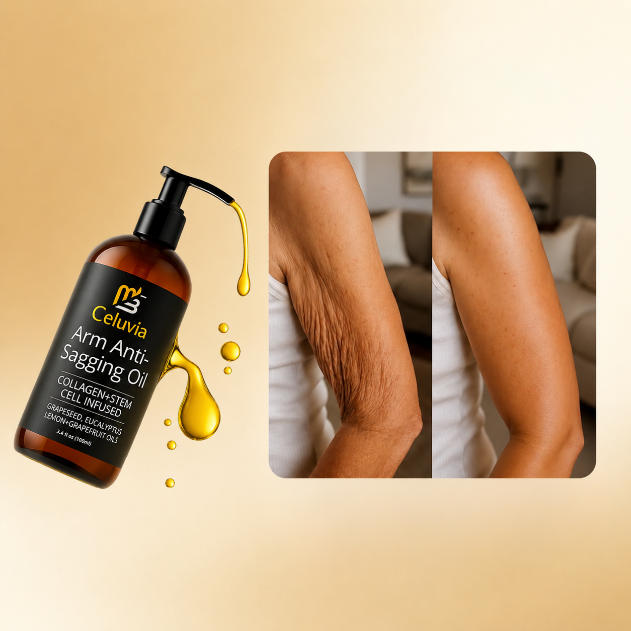 Arm Anti-Sagging Oil Celuvia™