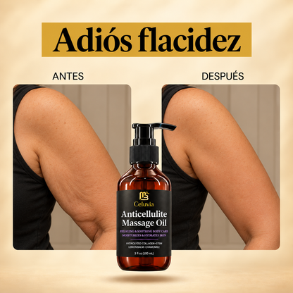 Aceite Anticelulitis Celuvia™.