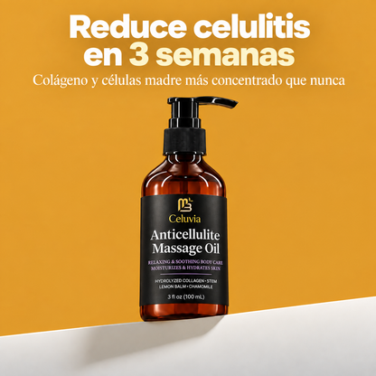 Aceite Anticelulitis Celuvia™.